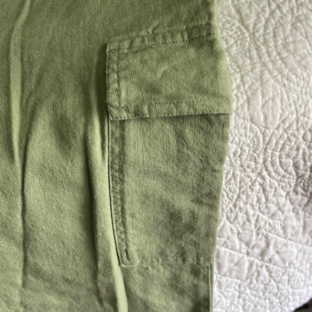 Love Tree sage green Drawstring Pants - Picture 2 of 6